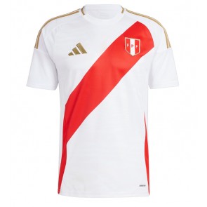 Peru Replica Home Stadium Shirt Copa America 2024 Short Sleeve